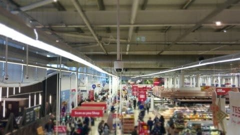 A modern retail store equipped with 24/7 CCTV Monitoring Services to protect customers and inventory.