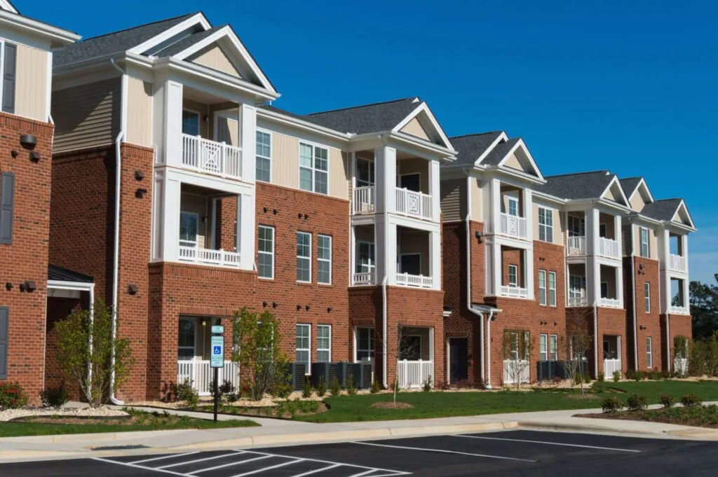 Apartment crime statistics showing 85% reduction with virtual guard systems