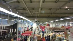 A modern retail store equipped with 24/7 CCTV Monitoring Services to protect customers and inventory.