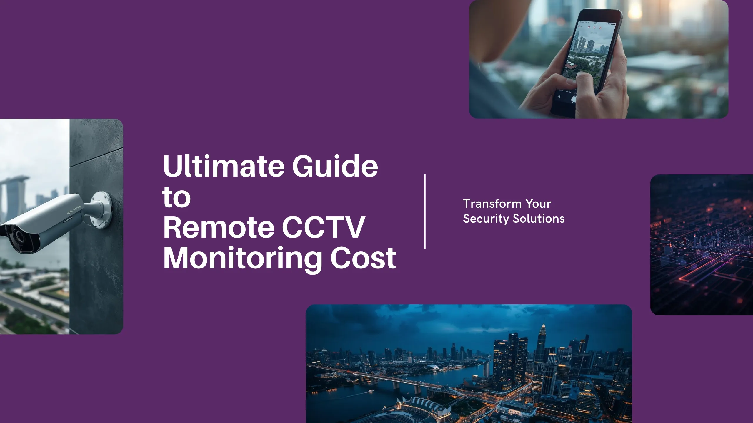 remote CCTV monitoring cost