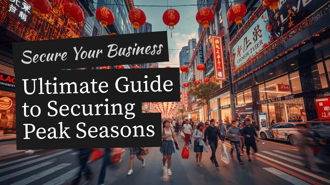securing your business during peak shopping seasons