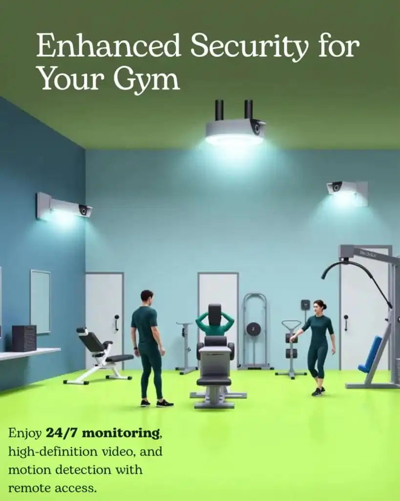 remote cctv monitoring for gyms