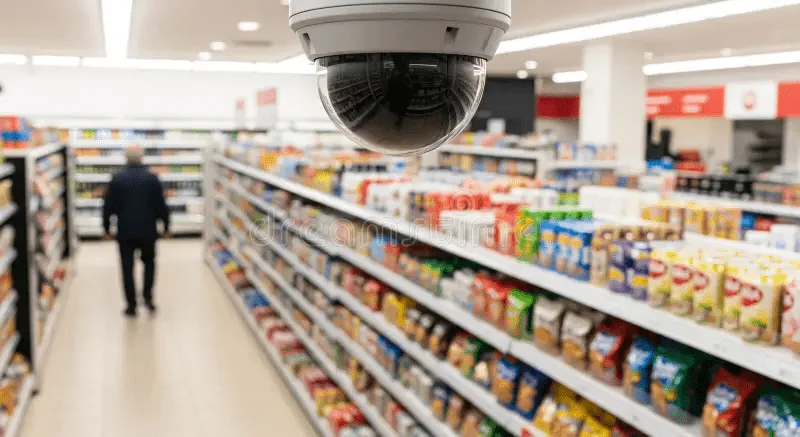 Retail store cctv monitoring